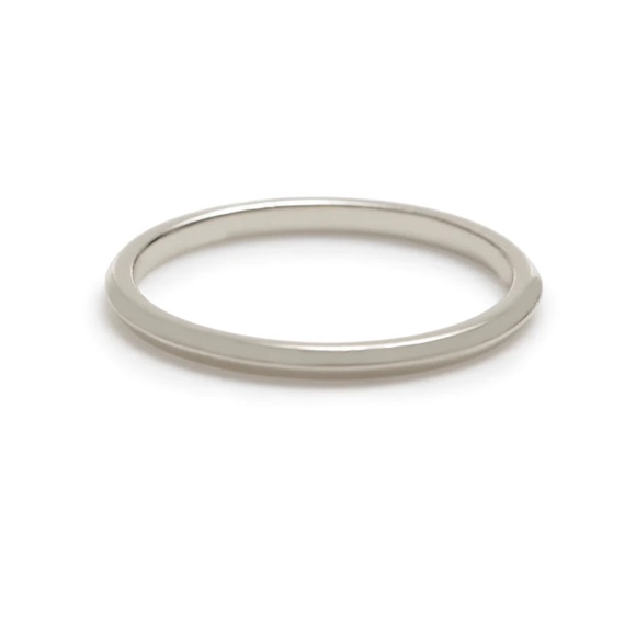 Bing Bang Ring KNIFE EDGE BAND in Sterling Silver Size 8 NWT MINIMAL , STACKABLE - Picture 1 of 2